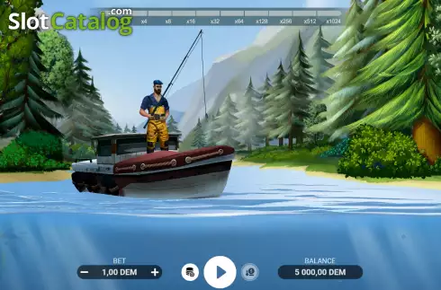 Game Screen. Perfect Fishing slot
