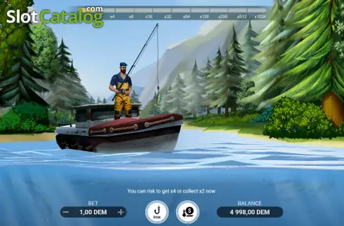 Gameplay Screen. Perfect Fishing slot