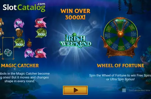 Captura de tela2. Irish Weekend slot