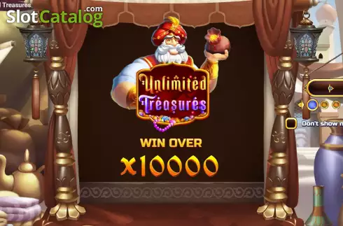 Bildschirm2. Unlimited Treasures slot