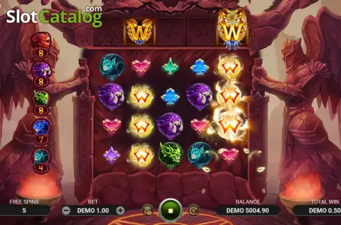 Free Spins Gameplay Screen 2. X-Demon slot