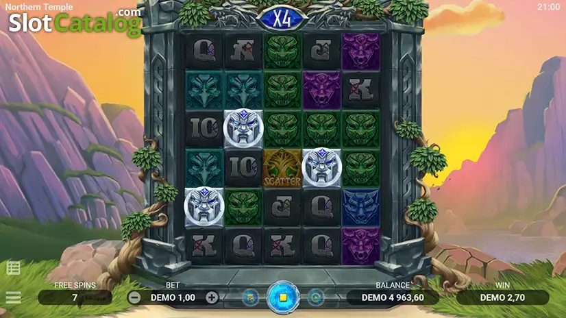 Northern Temple Free Spins