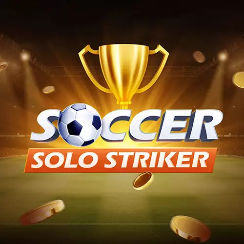 Soccer Solo Striker Logo