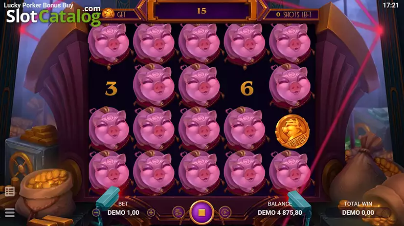 Lucky Porker Slot Bonus Game