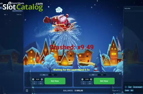 Game screen 2. Christmas Crash slot