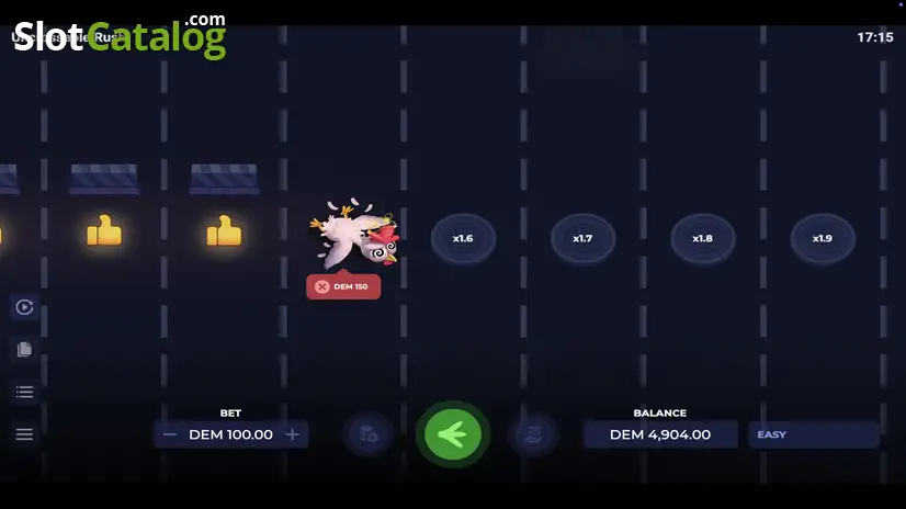 Uncrossable Rush – ein Spiel von Evoplay (Gameplay)