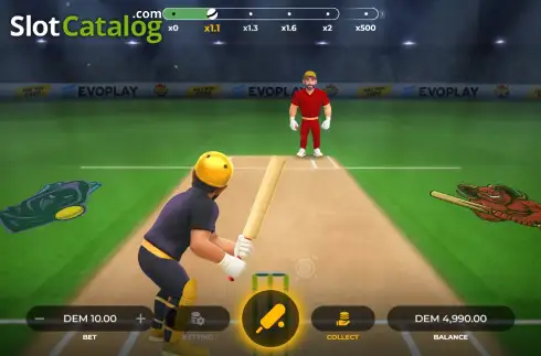 Cricket Duel game. Cricket Duel slot