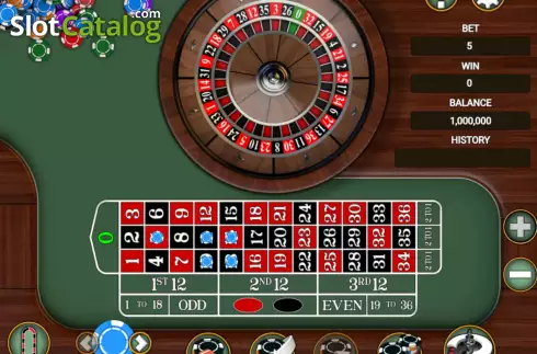 Bildschirm3. Titan Roulette slot