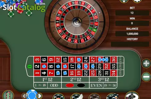Game screen 3. Titan Roulette slot