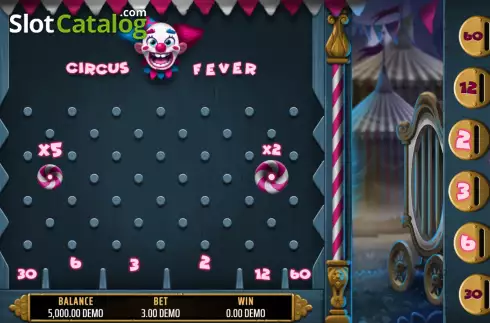 Game screen 2. Circus Fever slot