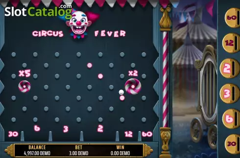 Game screen 4. Circus Fever slot