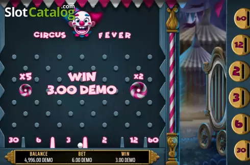 Win screen 2. Circus Fever slot