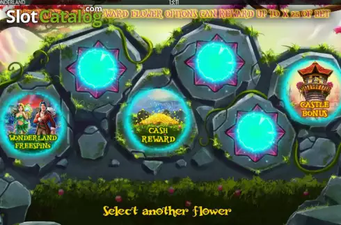 Bonus Game screen 2. Fairy in Wonderland slot