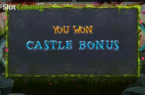 Bonus Game screen 3. Fairy in Wonderland slot