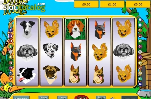 Bildschirm2. Doting Doggies slot