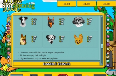 Bildschirm7. Doting Doggies slot