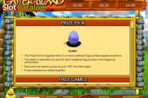 Prize Pick. Easter Island (Eyecon) slot