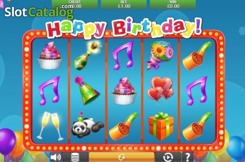 Reel Screen. Happy Birthday Jackpot slot