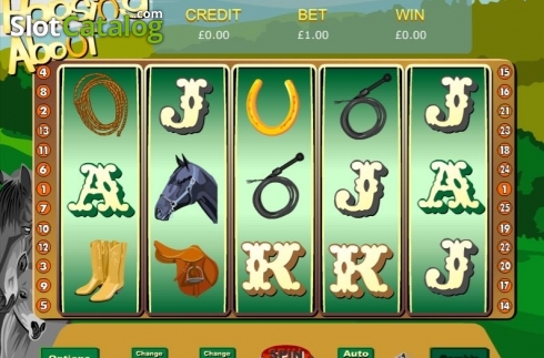 Reel Screen. Horsing About slot