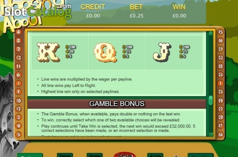Gamble Bonus. Horsing About slot