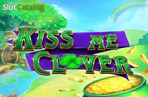 Kiss me Clover Jackpot Logotipo