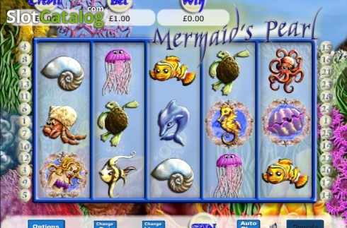 Reel Screen. Mermaid's Pearl (Eyecon) slot