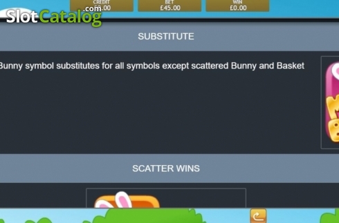 Substitute. Money Bunny slot