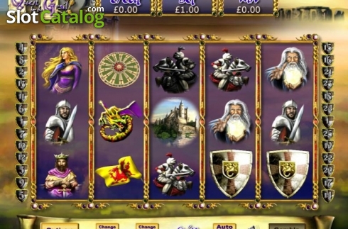 Reel Screen. Quest For The Grail slot