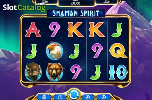 Reel Screen. Shaman Spirit Jackpot slot