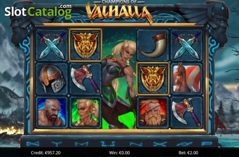 Feature. Champions of Valhalla slot