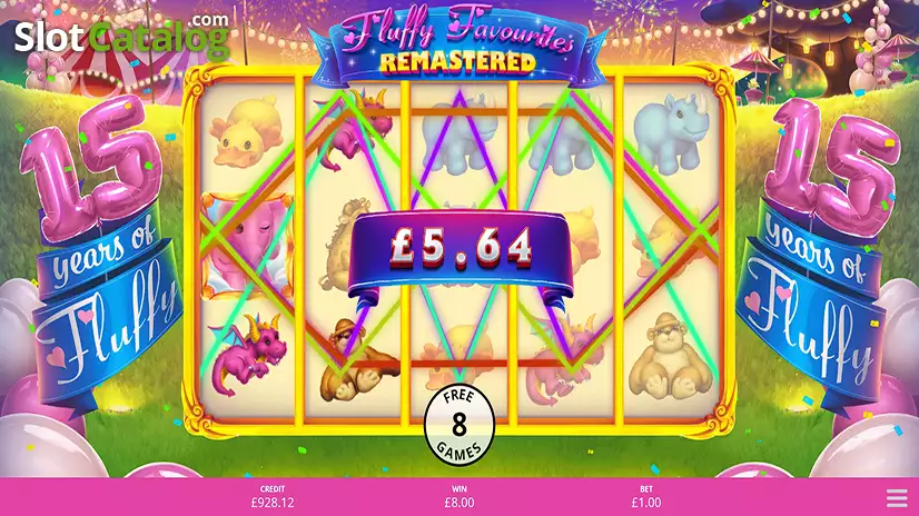 Fluffy Favourites Remastered Free Spins