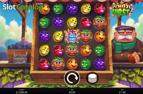 Game Screen. Fruity Burst 2 slot