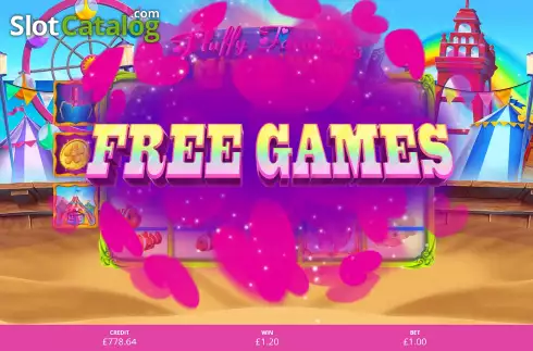 Free Spins Game Screen. Fluffy Favourites Mix 'n' Win slot