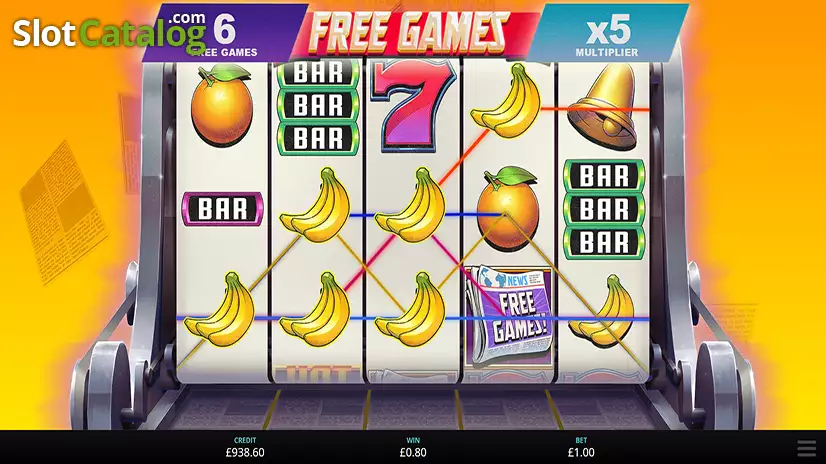 Hot off the Press Free Spins