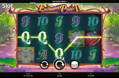 Skärmdump4. Enchanted Prince 2 slot