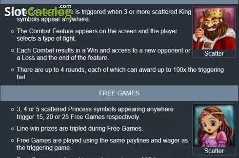 Bildschirm2. Kingdom of Cash slot