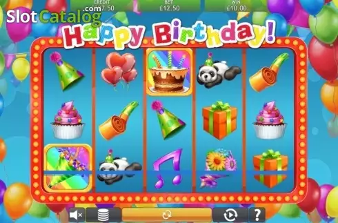 Bildschirm9. Happy Birthday (Eyecon) slot