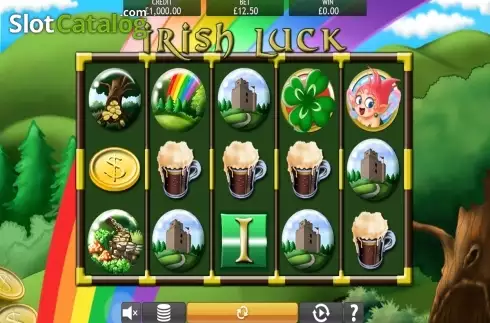 Reels screen. Irish Luck (Eyecon) slot