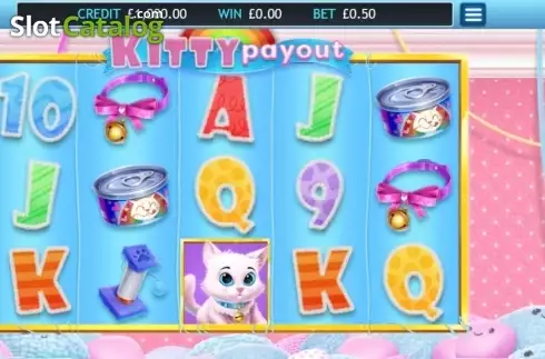 画面2. Kitty Payout (キティ・ペイアウト) カジノスロット