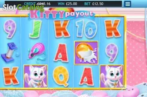 Scatter screen. Kitty Payout slot