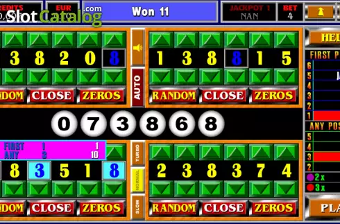 Win screen 2. Champion IV slot