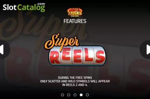 Super reels screen. Royal Trucks - 243 Ways slot