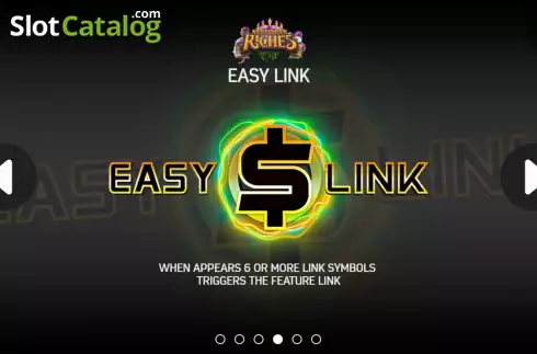 Game Features screen 3. Neptunian Riches Easy$Link slot