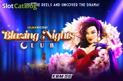 Blazing Nights Club логотип