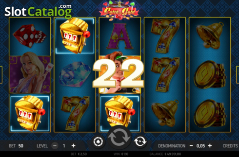 Win screen 2. Catch the Gold slot