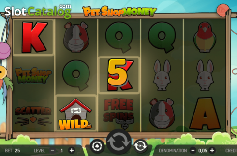 Bildschirm3. Pet Shop Money slot