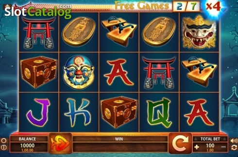 Free Spins. Red Temple 2 slot