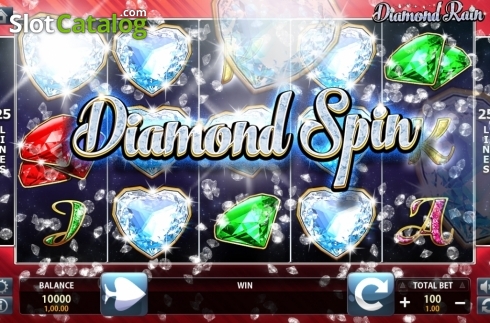 Diamond Spin. Diamond Rain slot