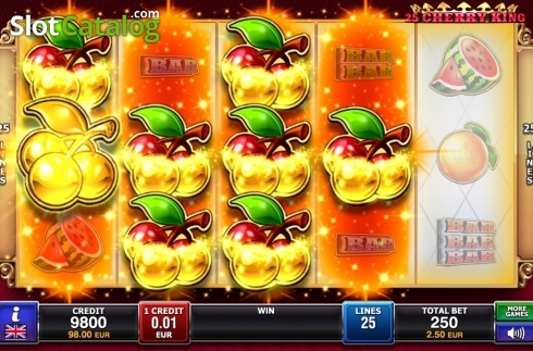 Feature. 25 Cherry King slot