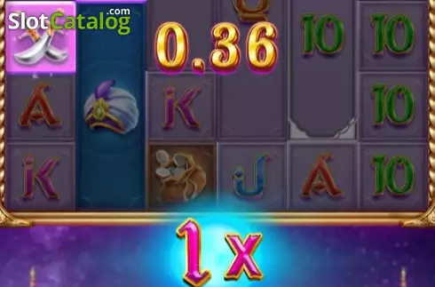 Win screen. Golden Genie (Fa Chai Gaming) slot